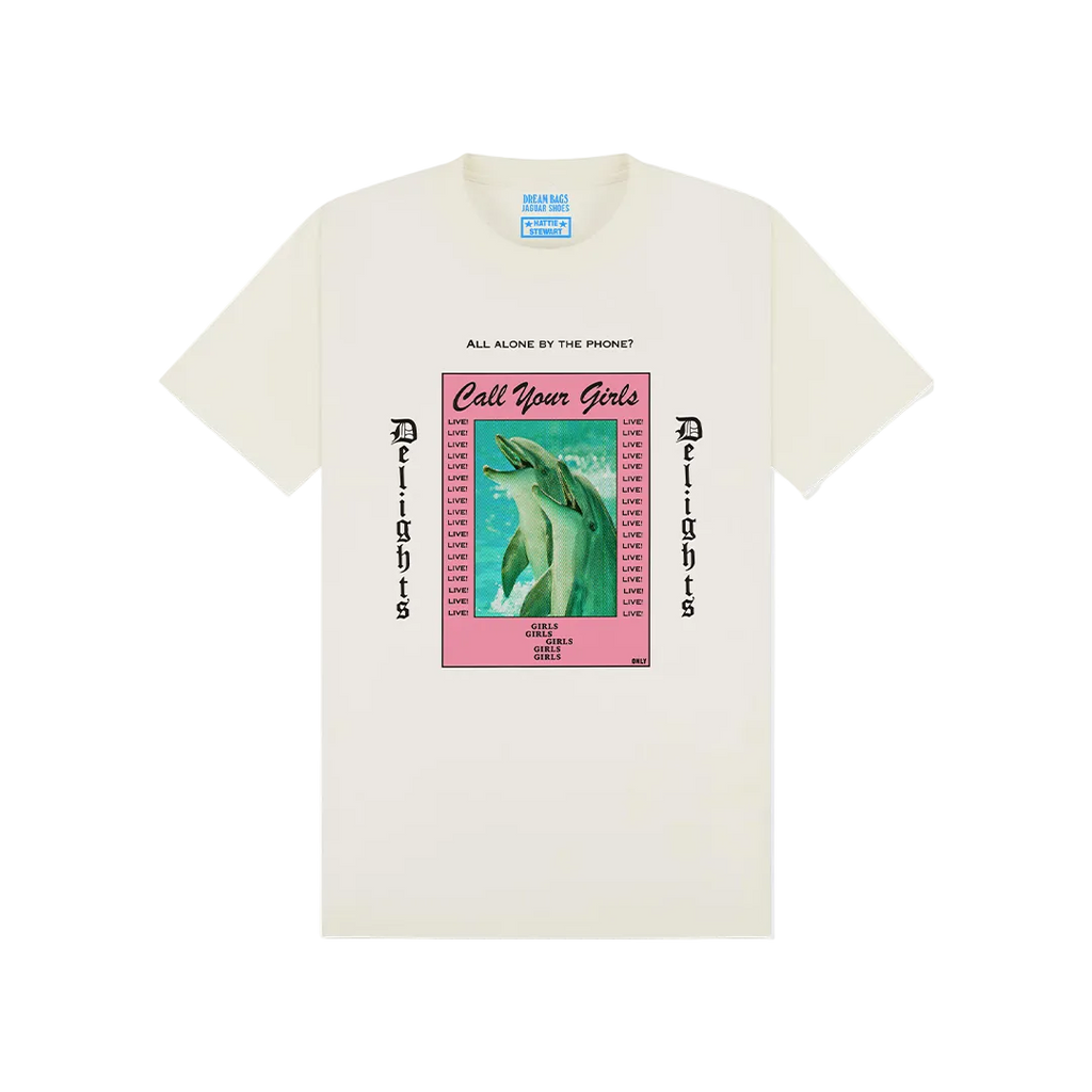 HATTIE STEWART X JAGUARSHOES- Dolphin T Shirt - White